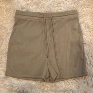FOREVER21 light green shorts